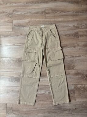 Garage Tan Baggy Cargo Pants Size 9